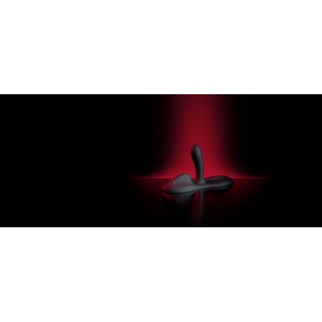 Черная виброподушка с функцией нагрева Flora. Фотография 8.