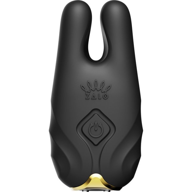 Черные виброзажимы на соски Nave. Фотография 4.