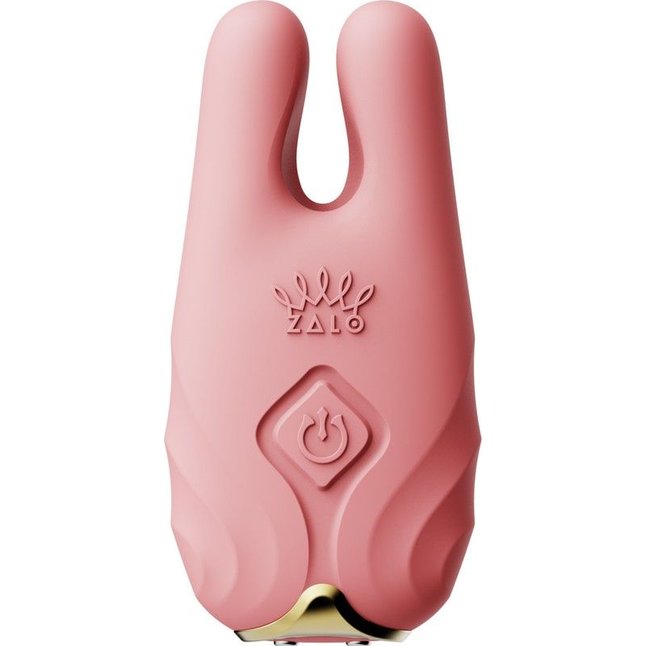 Розовые виброзажимы на соски Nave. Фотография 4.