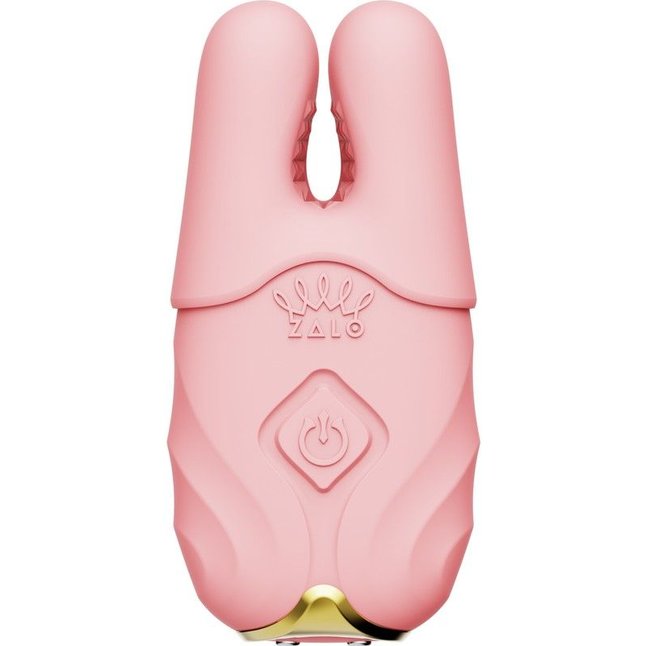 Розовые виброзажимы на соски Nave. Фотография 6.