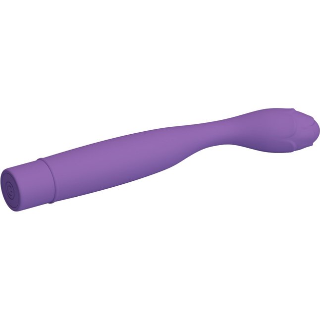 Сиреневый вибростимулятор зоны G Hilary - 18,5 см - Pretty Love. Фотография 4.
