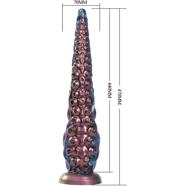 Стимулятор на присоске Maelstrom Beastlord - 47 см. Фотография 6.