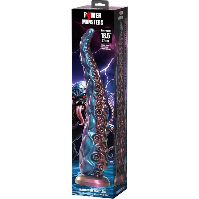 Стимулятор на присоске Maelstrom Beastlord - 47 см. Фотография 7.