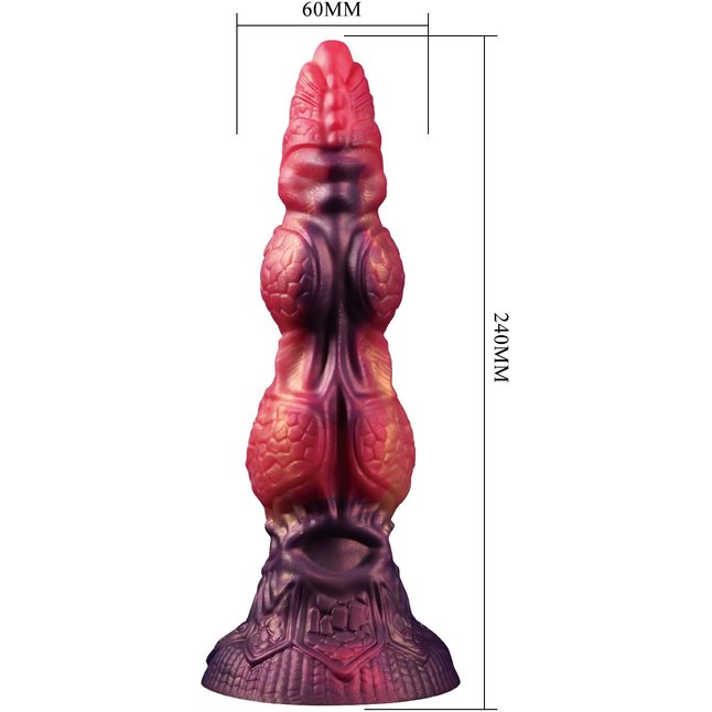 Фаллоимитатор-гигант на присоске Savage Beastlord - 24 см. Фотография 5.