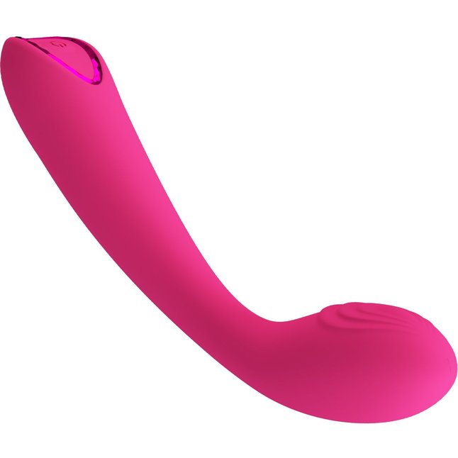 Розовый массажёр с мощной вибрацией Jessica - 15,8 см - Pretty Love. Фотография 4.