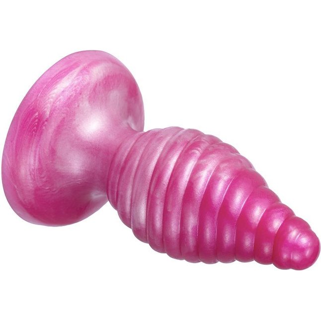 Розовая анальная втулка SILEXD Fantasy Cherry - 9,2 см - SILEXD. Фотография 2.