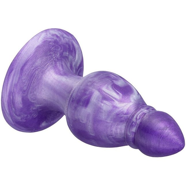 Фиолетовая анальная втулка SILEXD Fantasy Queen - 9,2 см - SILEXD. Фотография 2.