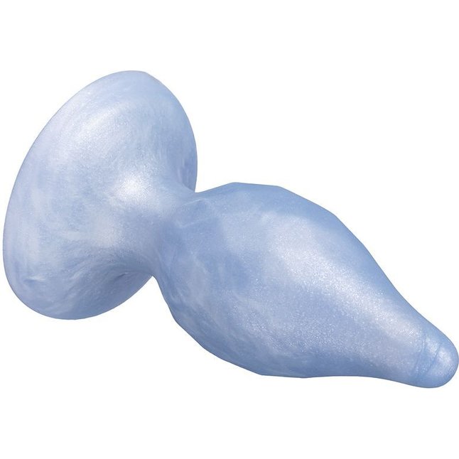 Голубая анальная втулка SILEXD Fantasy Diamond - 9,2 см - SILEXD. Фотография 2.