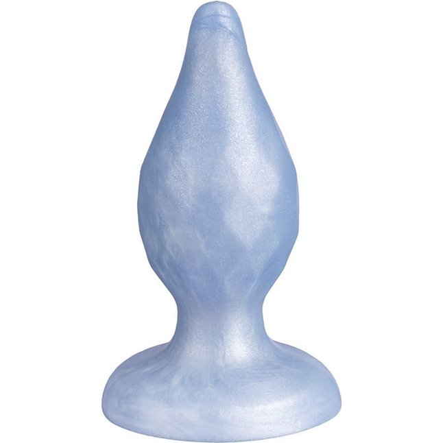 Голубая анальная втулка SILEXD Fantasy Diamond - 9,2 см - SILEXD