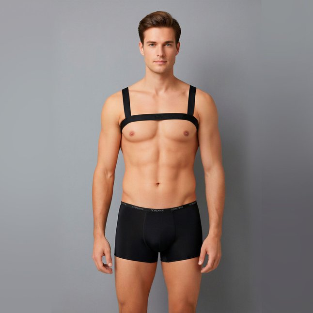 Черная мужская портупея Doreanse Sexy. Фотография 3.