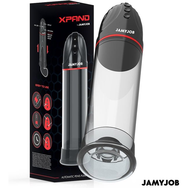 Прозрачная автоматическая помпа с функцией всасывания. Фотография 3.