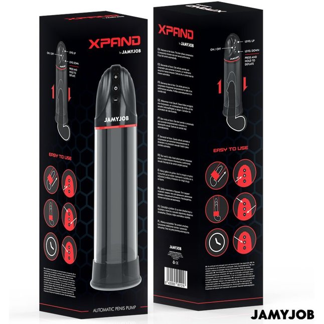 Прозрачная автоматическая помпа с функцией всасывания. Фотография 4.