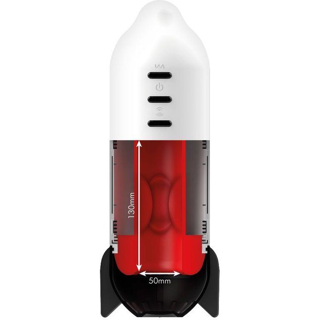 Мастурбатор для мужчин с 7 режимами вибрации и сжатия. Фотография 7.