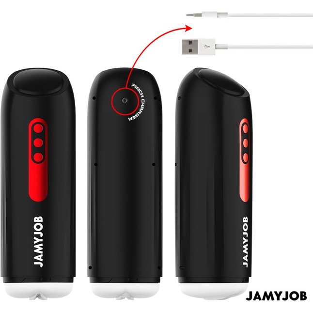 Мастурбатор с режимами всасывания и возвратно-поступательными движениями. Фотография 5.