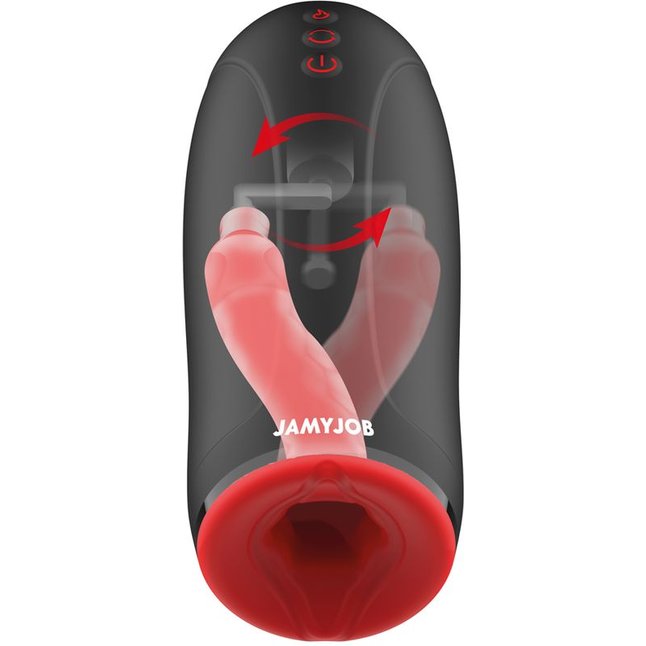 Мастурбатор с эффектом нагрева, маятниковыми движениями и вибрацией. Фотография 3.