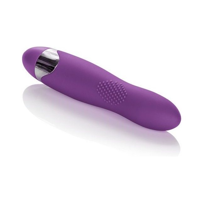 Фиолетовый вибромассажер Amp it Up! 7-Function Silicone Massager - 14 см - Up!. Фотография 7.
