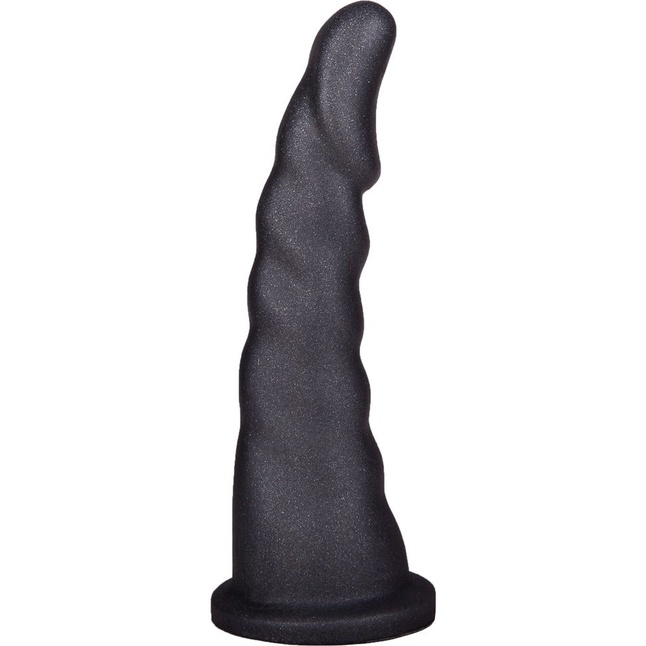 Женский страпон с чёрной насадкой и вагинальной пробкой - 18,5 и 10,5 см - Для двоих + HARNESS WOMAN STRAP. Фотография 4.