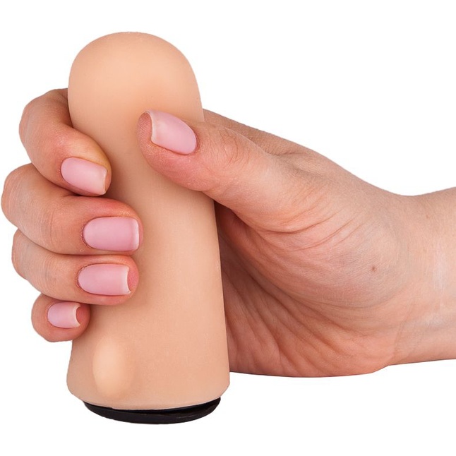 Женский страпон с реалистичной насадкой и вагинальной пробкой - 16 см - Для двоих + HARNESS WOMAN STRAP. Фотография 5.
