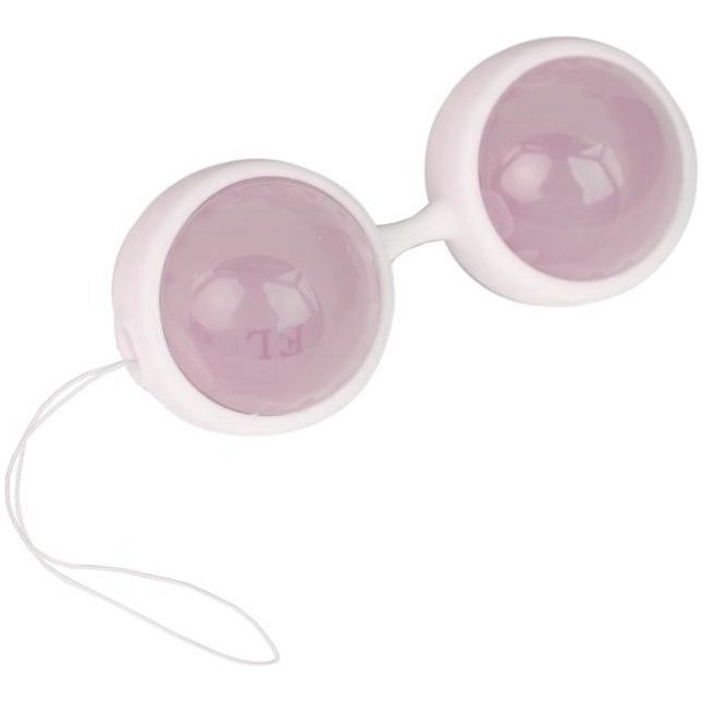 Розовые вагинальные шарики со смещённым центром тяжести