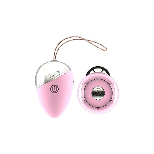 Розовое виброяйцо Isley с пультом ДУ - Retro