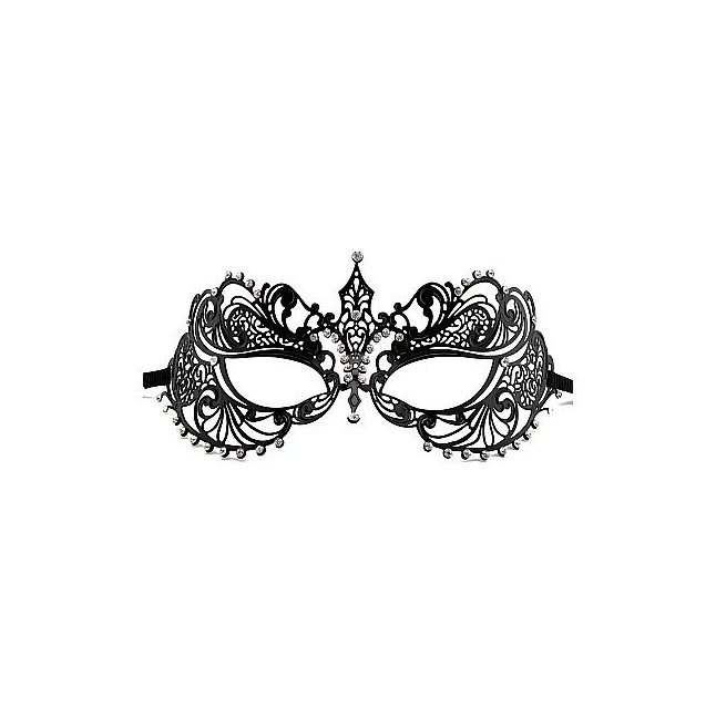 Чёрная маска на глаза Phantom Masquerade Mask - Ouch!