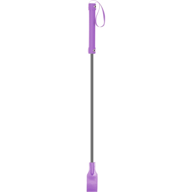 Фиолетовый стек Square Crop с прямоугольным шлепком - 66 см - Ouch!