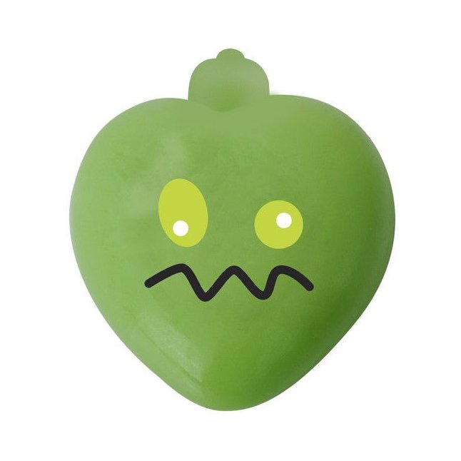 Зелёное мыло с ароматом яблока и вибропулькой - S-line