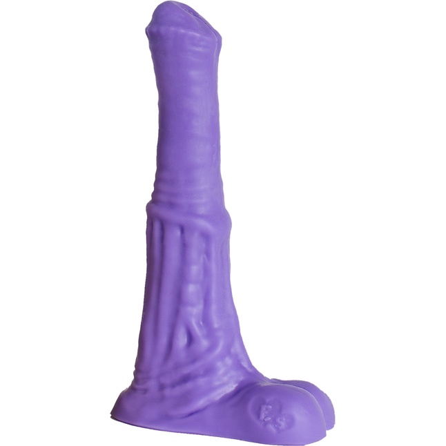 Фиолетовый фаллоимитатор Пегас Micro - 15 см