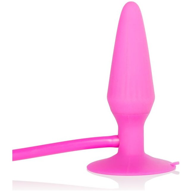 Розовый анальный расширитель на присоске Booty Pumper Medium - 11,5 см - Booty Call. Фотография 4.