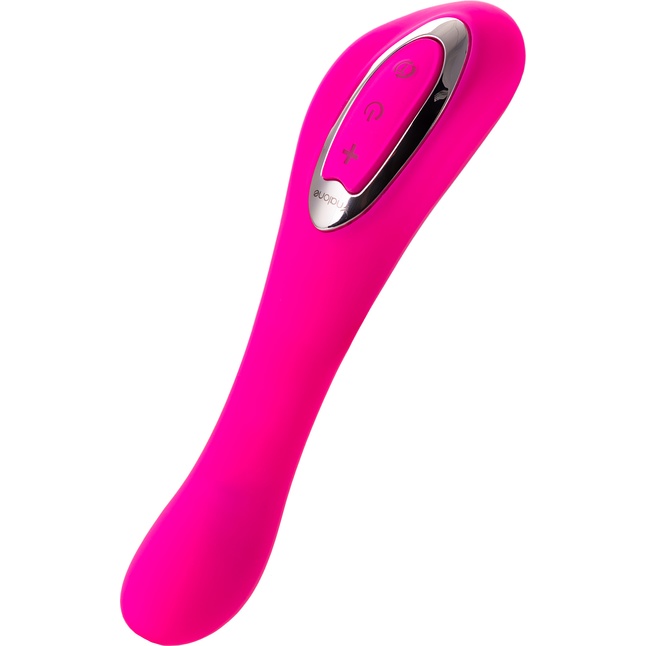 Розовый вибратор Nalone Touch - 20 см. Фотография 5.