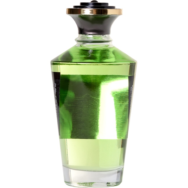 Массажное интимное масло с ароматом зелёного чая - 100 мл. Фотография 4.