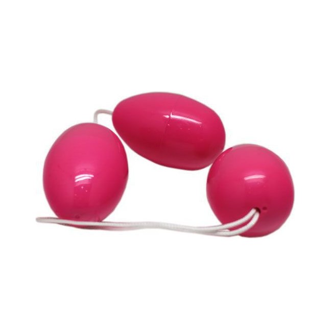Розовые анально-вагинальные шарики. Фотография 2.