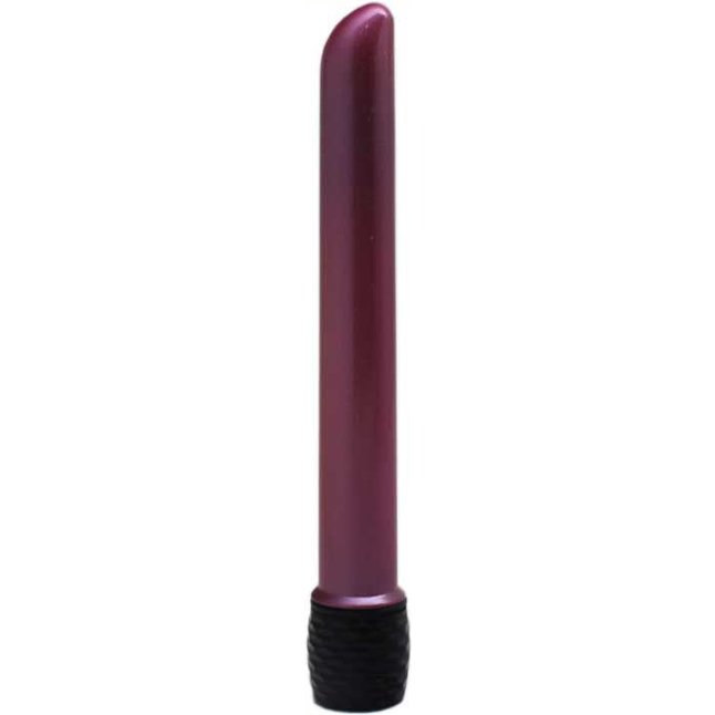 Фиолетовый тонкий вибратор Boy Friend - 14,5 см