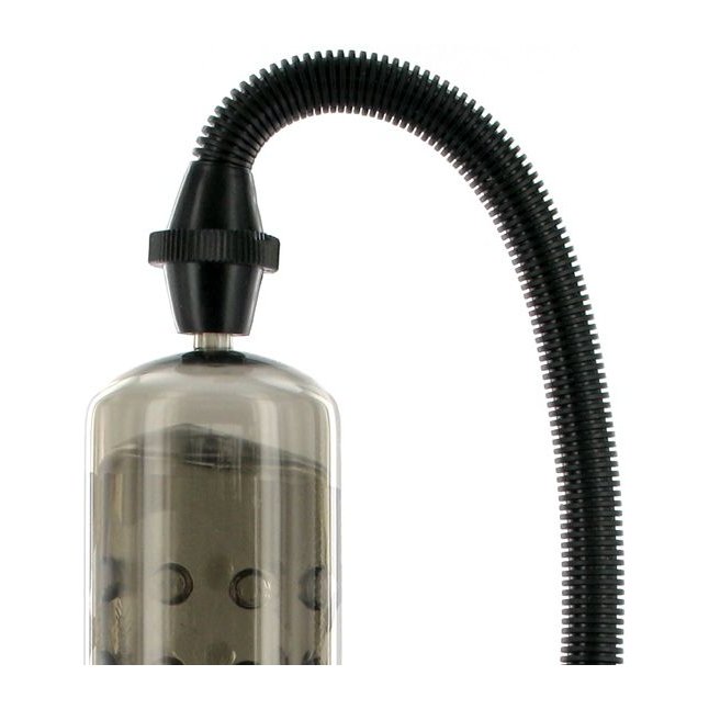 Чёрная вакуумная помпа XLsucker Penis Pump. Фотография 2.