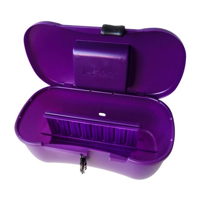 Фиолетовый ящичек для хранения секс-игрушек Joyboxx. Фотография 2.