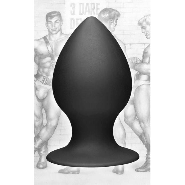 Анальная пробка Tom of Finland XL Silicone Anal Plug - 14 см. Фотография 2.