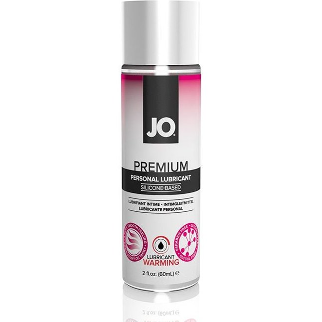Возбуждающий силиконовый лубрикант JO FOR WOMEN PREMIUM WARMING - 60 мл - JO Premium for women