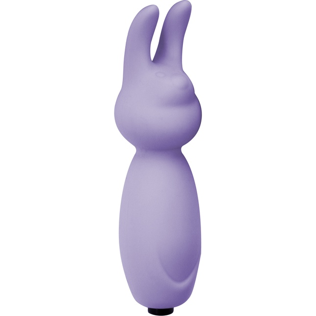 Фиолетовый мини-вибратор с ушками Emotions Funny Bunny Lavender - Emotions. Фотография 2.
