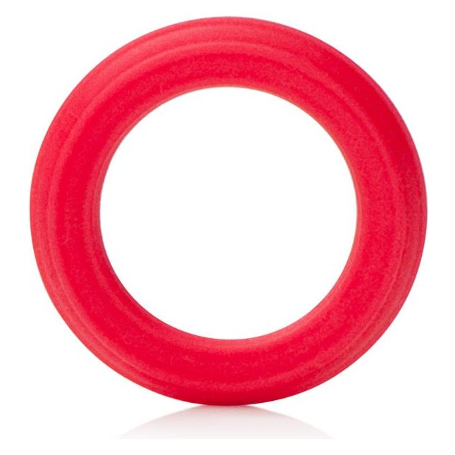 Красное эрекционное кольцо Caesar Silicone Ring - Rings!