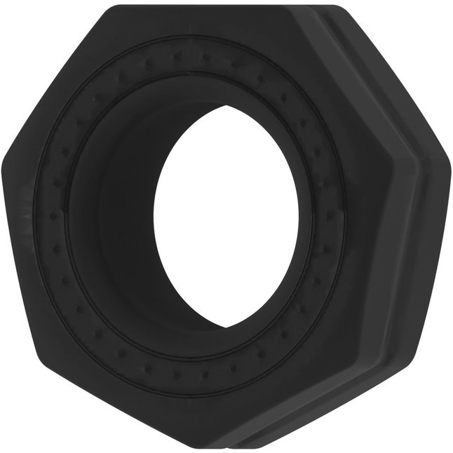 Чёрное эрекционное кольцо No.43 Cockring - Sono