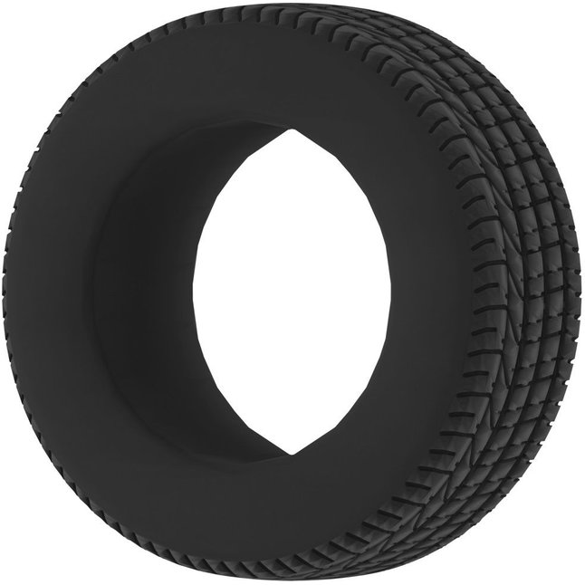 Чёрное эрекционное кольцо No.44 Cockring - Sono