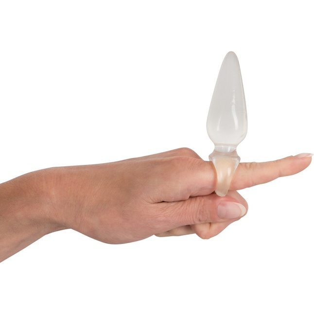 Анальная втулка с колечком на пальчик Finger Plug - 9,5 см - You2Toys. Фотография 3.