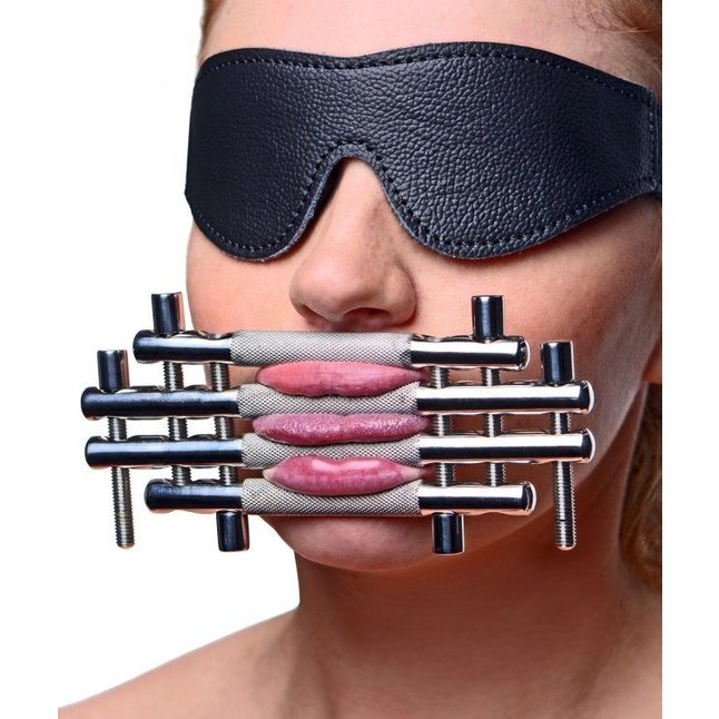 Фиксатор для губ и языка Stainless Steel Lips and Tongue Press - Master Series. Фотография 2.