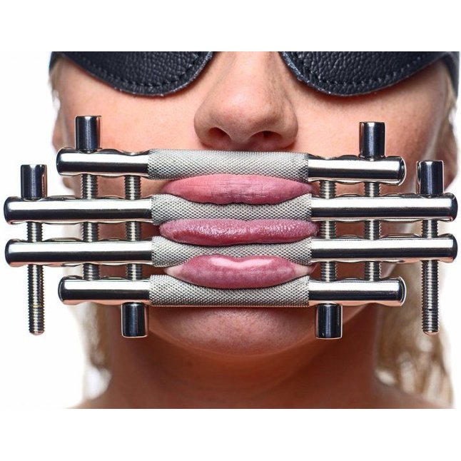 Фиксатор для губ и языка Stainless Steel Lips and Tongue Press - Master Series. Фотография 3.