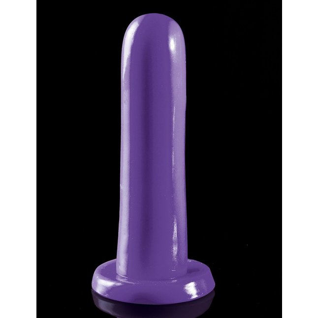 Фиолетовый анальный плаг Mr. Smoothy - 14 см - Dillio. Фотография 3.