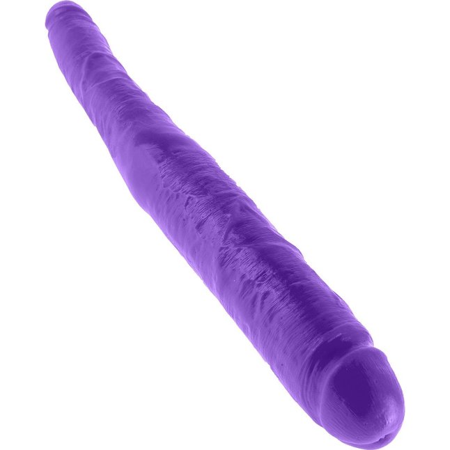 Фиолетовый двусторонний фаллоимитатор 16 Double Dillio - 40,6 см - Dillio. Фотография 2.