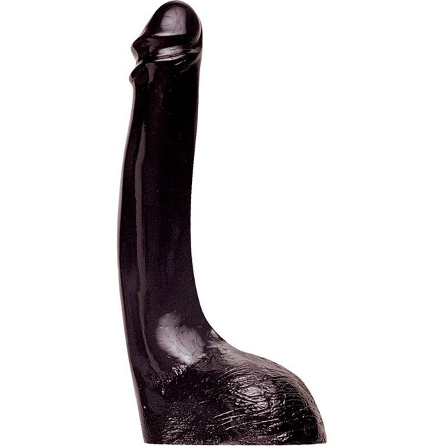 Чёрный фаллоимитатор-гигант All Black - 32 см