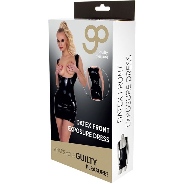 Платье из датекса с открытым бюстом Datex Front Exposure Dress - Guilty Pleasure. Фотография 4.