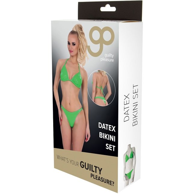 Комплект бикини из датекса Datex Bikini Set - Guilty Pleasure. Фотография 4.