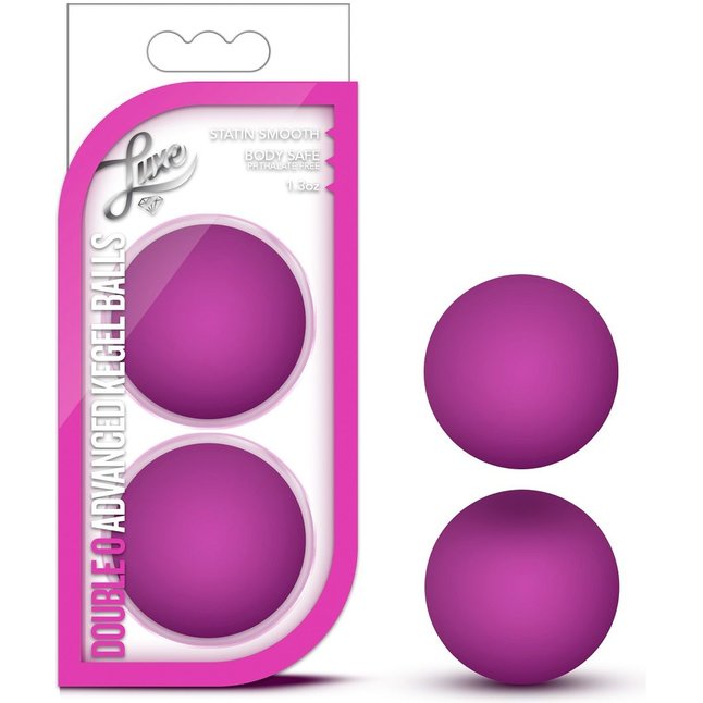 Розовые вагинальные шарики Luxe Double O Advanced Kegel Balls - Luxe. Фотография 2.